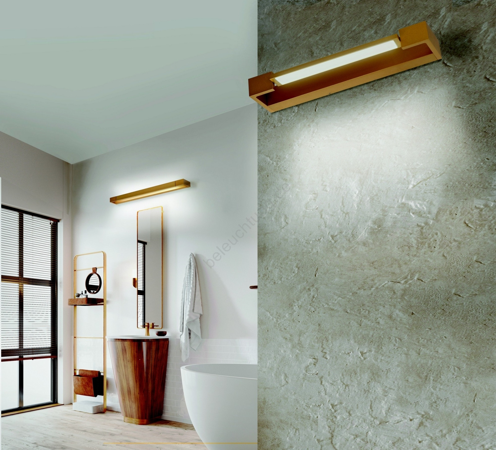 Azzardo Az5248 - Led-Badezimmer-Wandleuchte Dali 36W/230V 4000K regarding Badezimmer Wandlampe