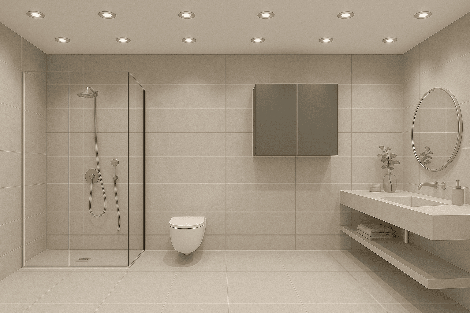 Bad Led-Einbaustrahler 230V Nur 25Mm Flach, Extrem Hell, Hohe pertaining to Deckenstrahler Badezimmer