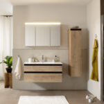 Bad Zum Wohlfühlen In Badezimmer Braun Creme