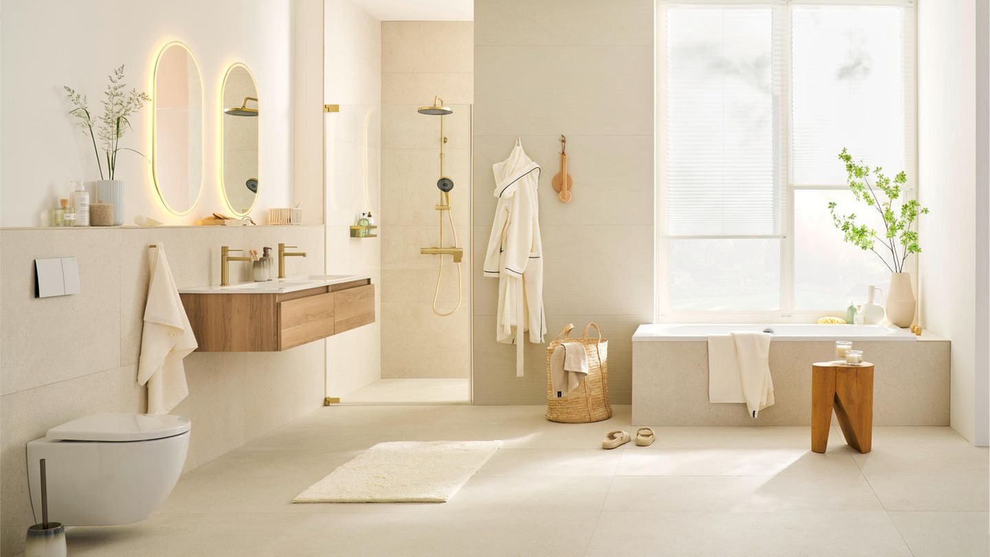 Badezimmer Dekorieren: 20 Deko-Ideen Mit Stil - [Schöner Wohnen] with Dekoration Badezimmer
