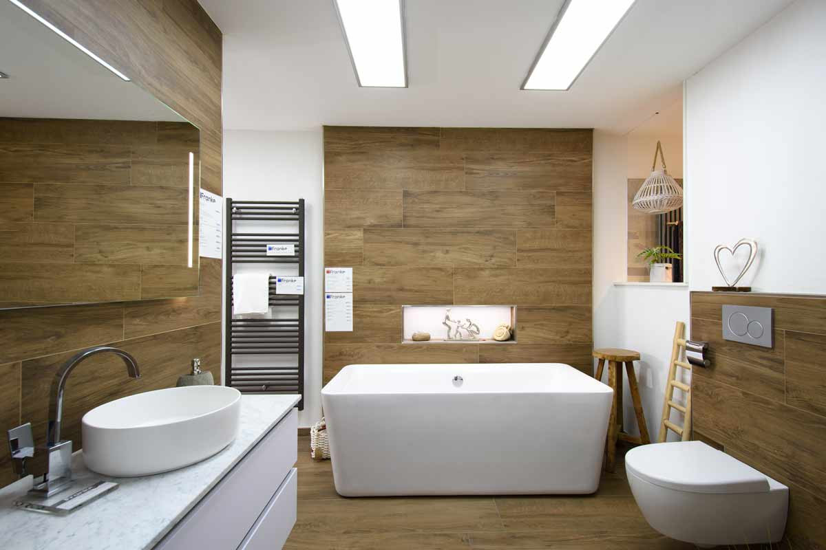 Badezimmer-Trends: Immer Mehr Wohnlichkeit - Franke Raumwert throughout Ideen Moderne Badezimmer Trends 2020