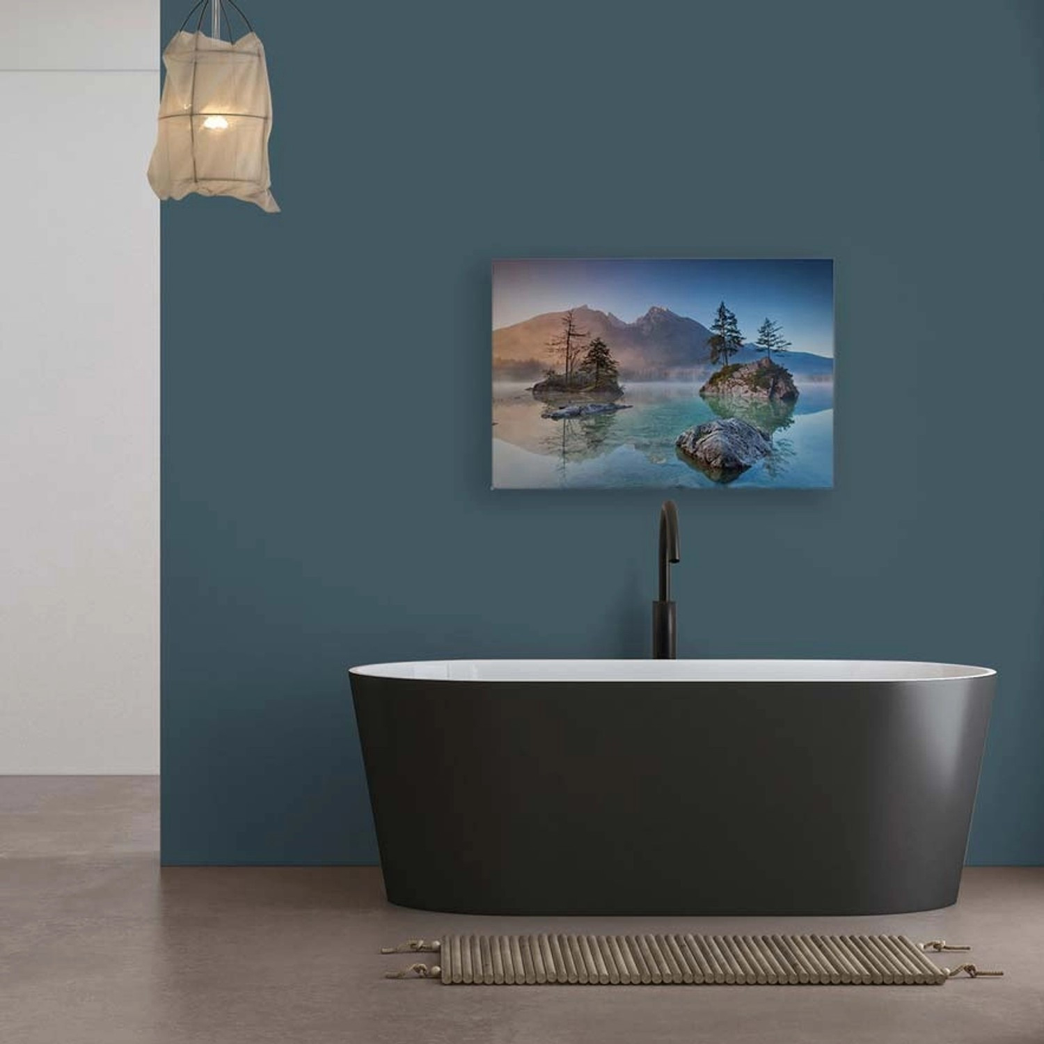 Badezimmer Wandbild Duobaorom Leinwandbild 3-Teilig 30,5X40,6Cm with regard to Wandbild Badezimmer