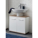 Badmobil Waschbeckenunterschrank Chi Weiß Kaufen Bei Obi Throughout Badezimmer Waschbeckenunterschrank