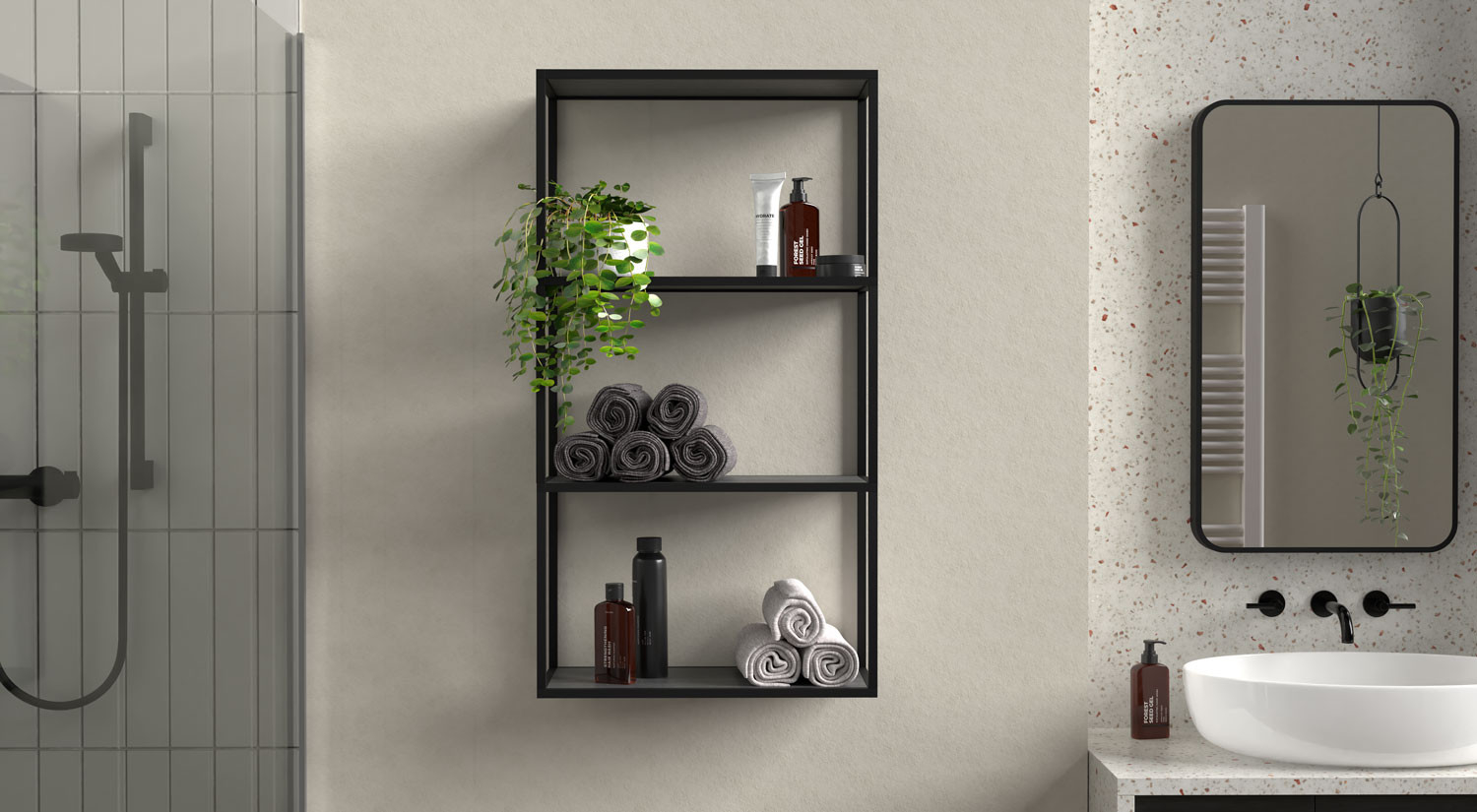 Badregal - Online Kaufen ♥ Badezimmer Regal | Regalraum with Kleines Badezimmer Regal