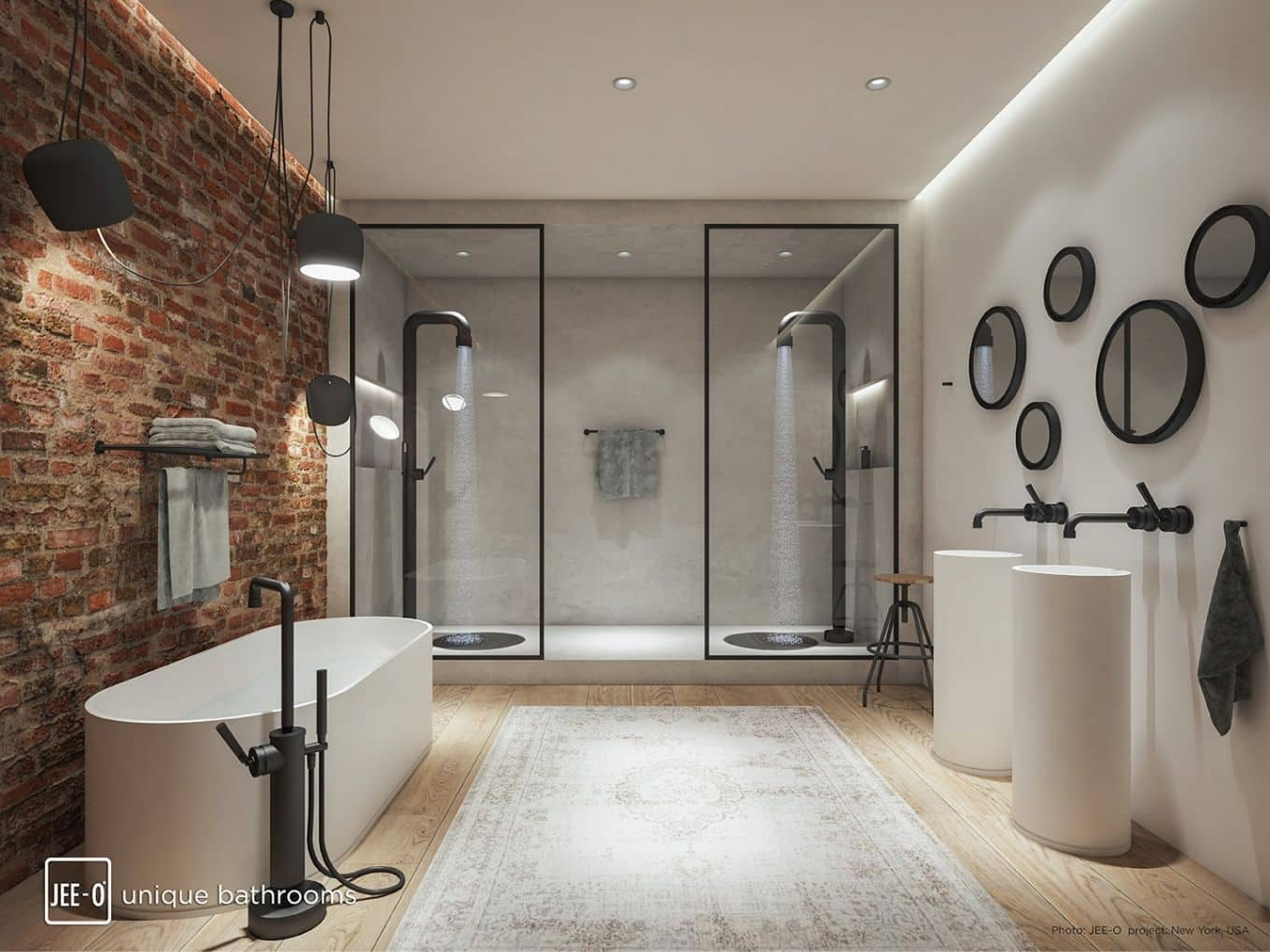 Der Industrial Style Zieht Ins Bad Ein - Bathspiration throughout Badezimmer Industriedesign