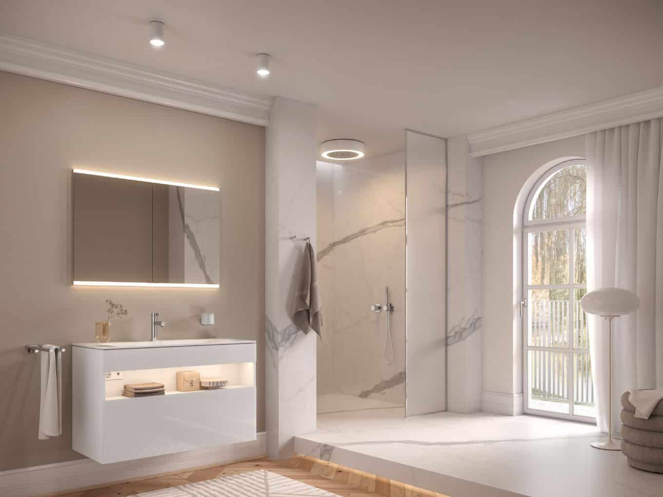 Die Perfekte Beleuchtung Im Badezimmer - Bathspiration inside Beleuchtung Badezimmer Ideen