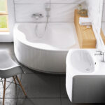 Eckbadewanne Schürze 140 X 140 Cm | Bad Design Heizung In Badezimmer Eckbadewanne