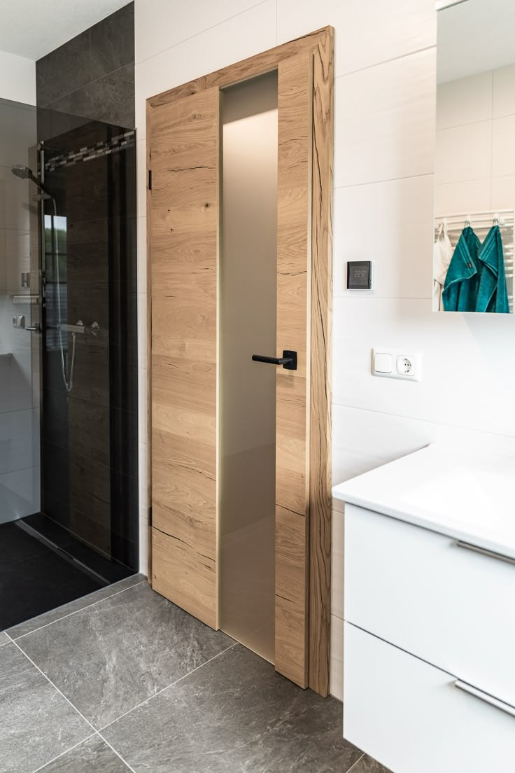 Innentür Holz Mit Glasausschnitt Badezimmer | Dana Türen in Tür Für Badezimmer