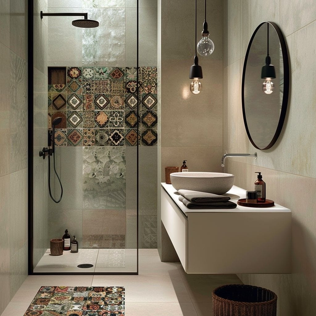 Inspirationen Für Badezimmerfliesen | Planner 5D regarding Inspirierende Beispiele Badezimmer Fliesen Ideen