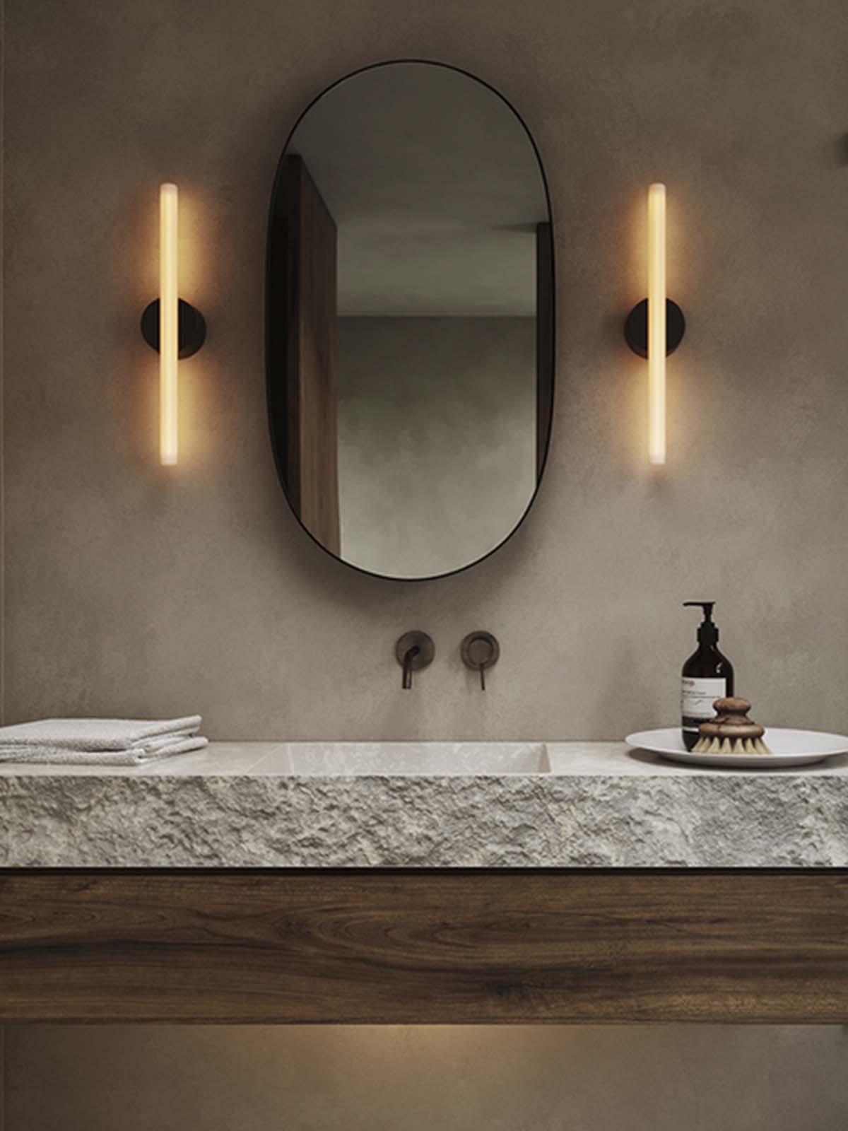 Kilter Ip44 Wandleuchte | Designort Premium Designerleuchten throughout Wandlampe Badezimmer