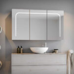 Led Spiegelschrank Fürs Badezimmer – Oriena Ii Links Oben Rechts Intended For Badezimmer Spiegelschrank Led