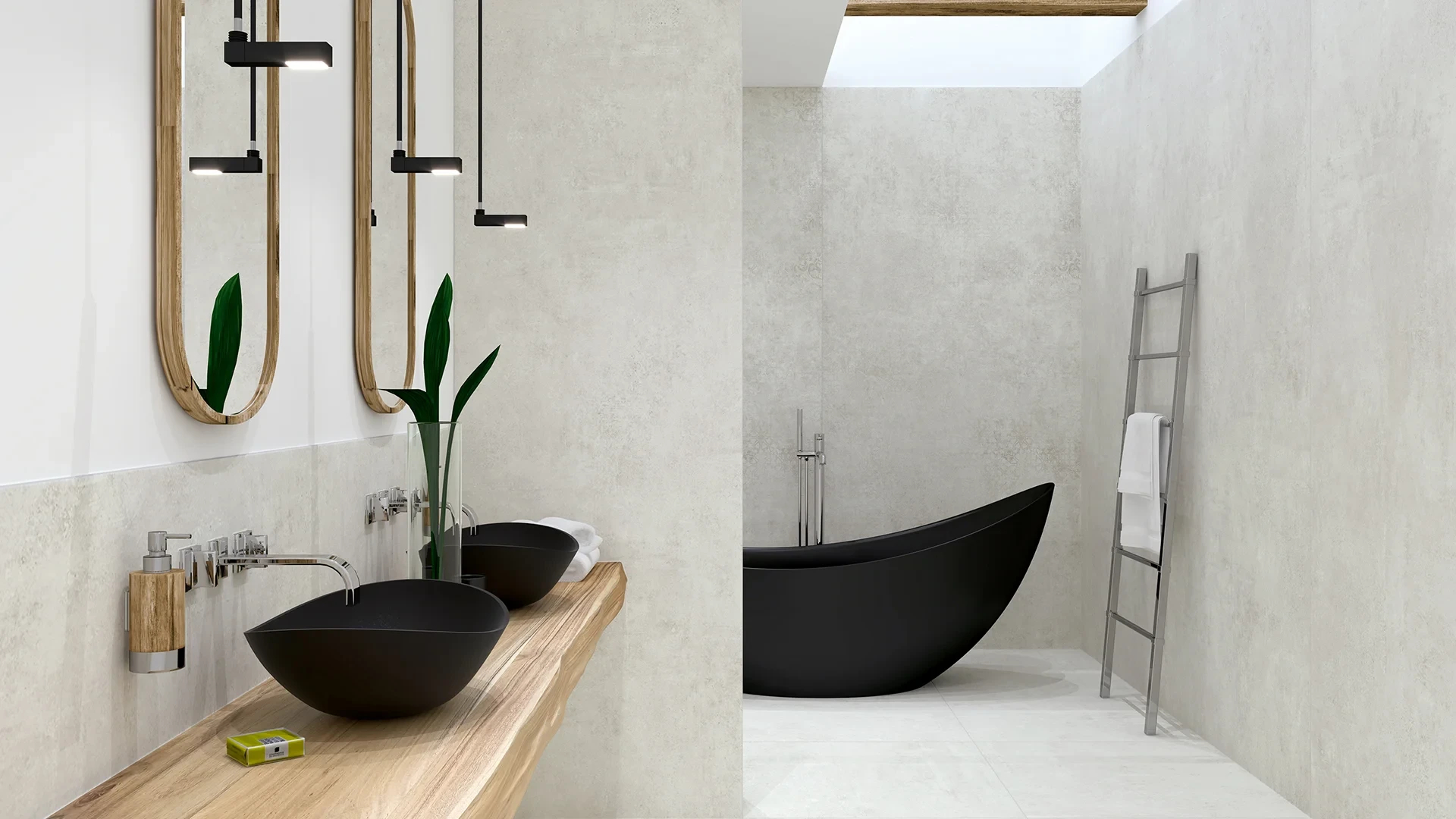 Moderne Wandgestaltung Im Bad: 6 Fliesen Trends | Gira Intended For Wandgestaltung Badezimmer