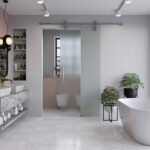 Schiebetür Badezimmer: Einbau, Vorteile & Kosten Throughout Badezimmer Schiebetür