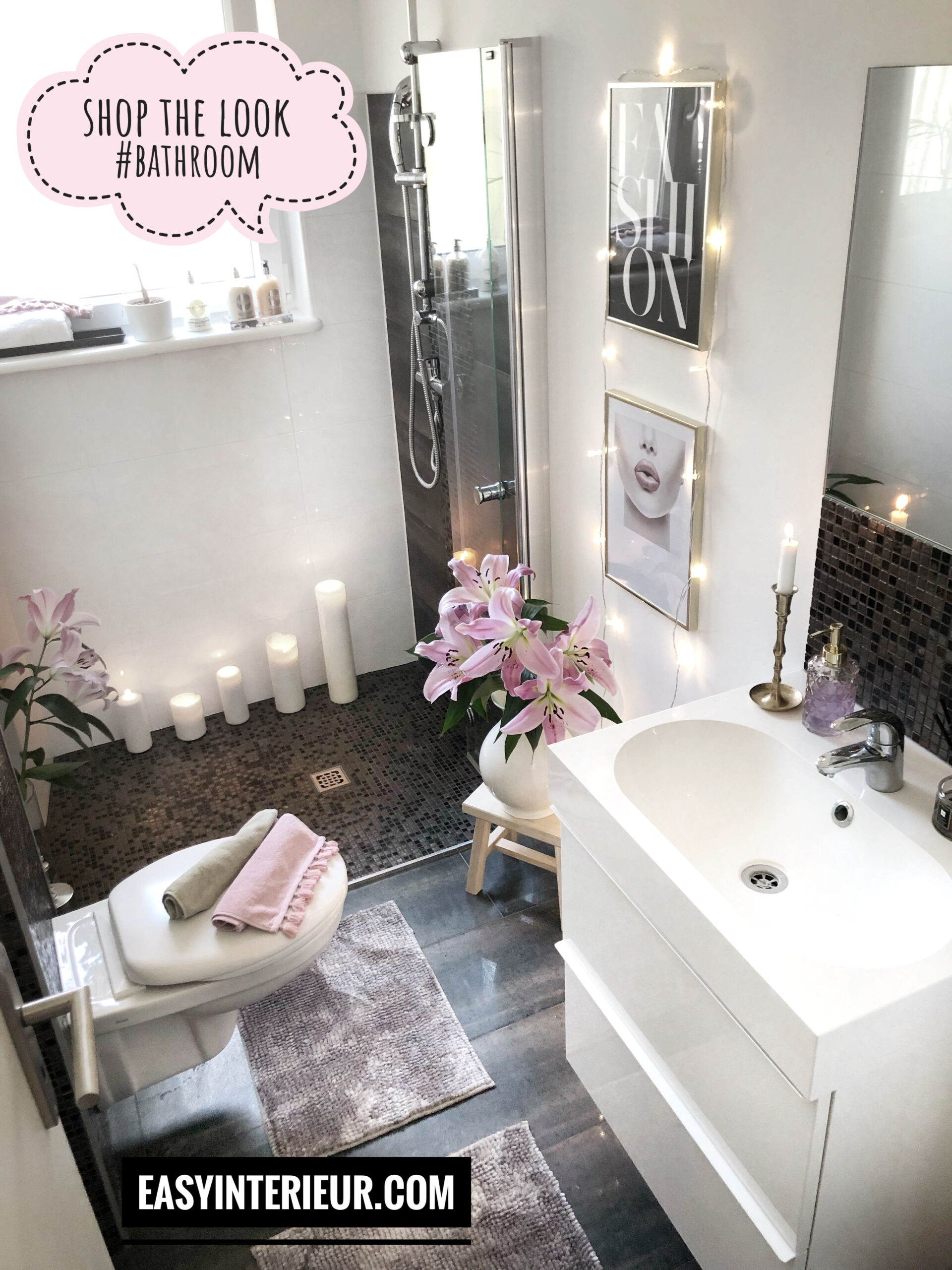 Shop The Look Bathroom regarding Dekoration Badezimmer