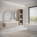 Spiegel Rund Mit Schnittkante | Spiegelando With Regard To Runder Spiegel Badezimmer