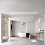 Trockenbau Alu Led Leiste 50Mm, 4000K, 24V - Lichtdekor.de inside Lichtleiste Badezimmer