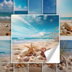 Wandaufkleber 70X40Cm Selbstklebend Grazdesign Wandtattoo Strand Regarding Badezimmer Deko Strand