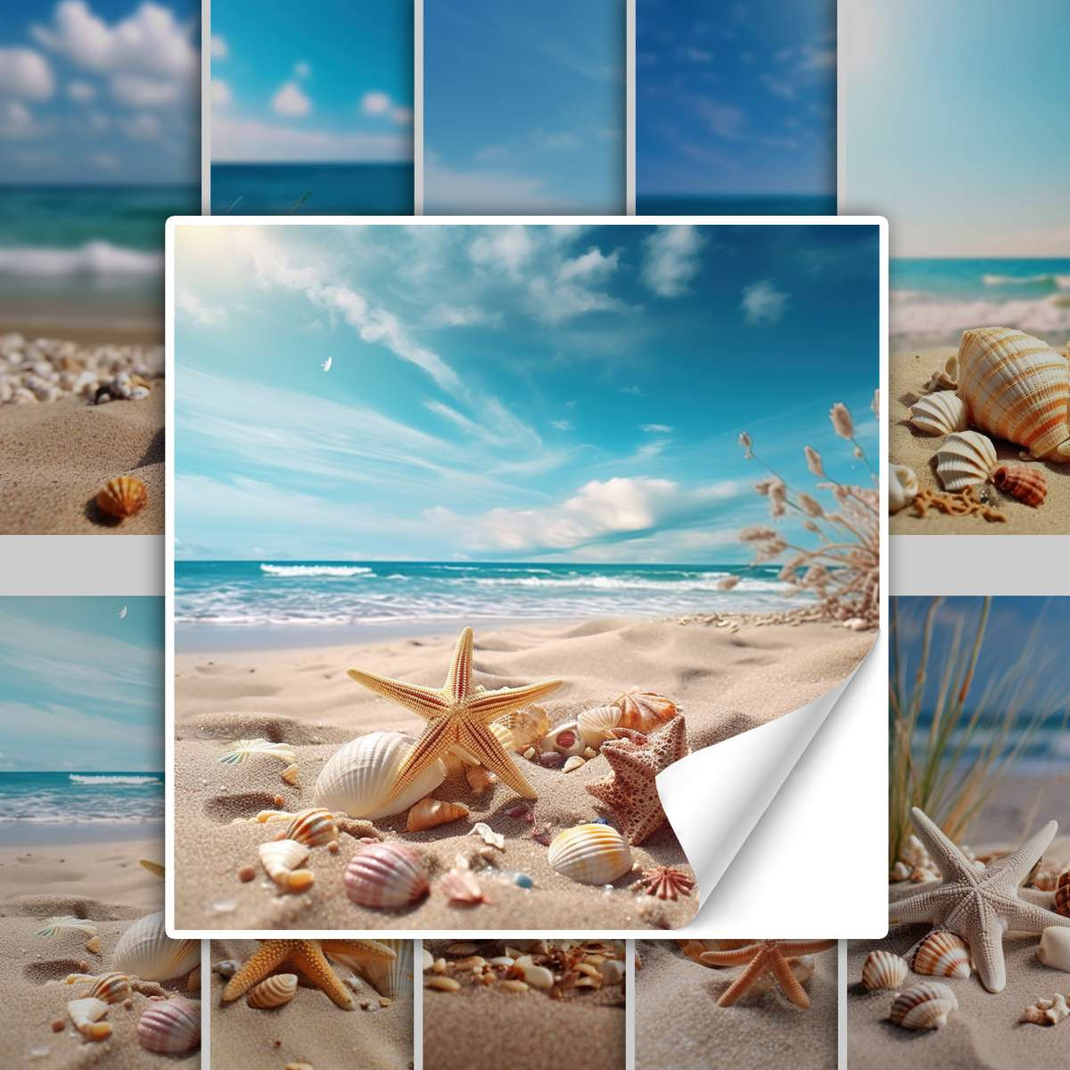 Wandaufkleber 70X40Cm Selbstklebend Grazdesign Wandtattoo Strand regarding Badezimmer Deko Strand