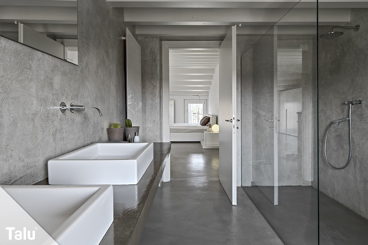 Welcher Putz Eignet Sich Im Badezimmer? - Talu.de regarding Putz Für Badezimmer