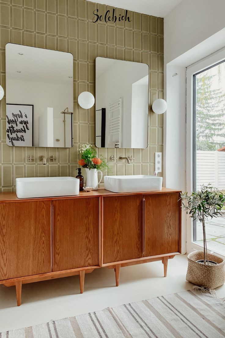 Zu Besuch Im 60Er-Jahre-Bungalow Von Interioroverdose within Badezimmer 60Er Jahre